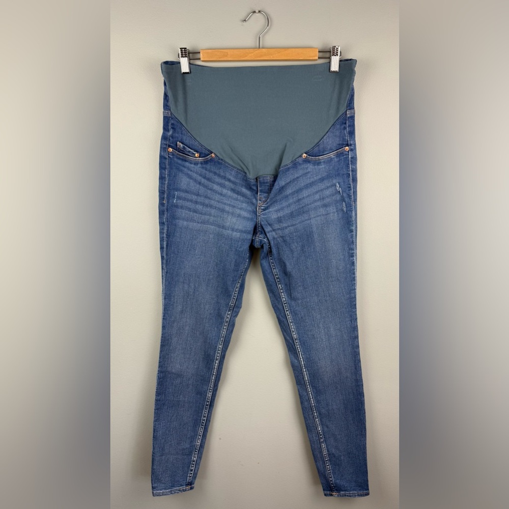 H&M Mama Blue Denim Women's Super Skinny Jeans